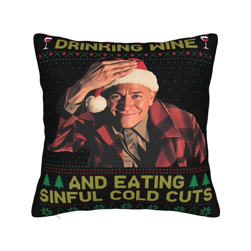 Charlie Hunnam Ed Gein Im Going Drinking Yes I Am Christmas Pillow Case  Graphic Pillow Cover Funny Pillowcases Living Room Sofa