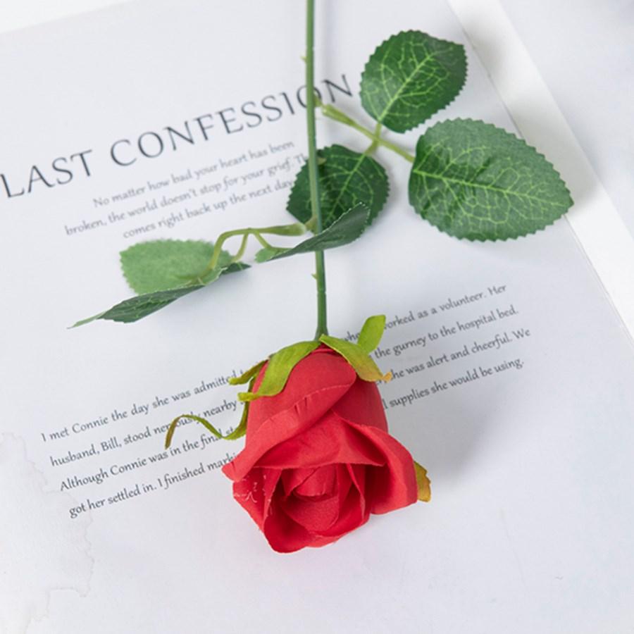 1/5 Stück Künstliche Blume Seidenrose Bouquet Hochzeitskranz Valentinstag Geschenk Zuhause Zimmer Mittelstück Gartenparty Dekorative DIY