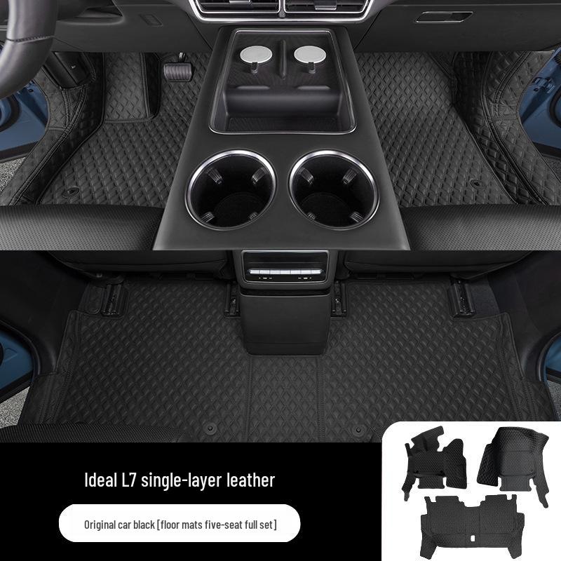 Ideal L7 Bagaj Paspası: Araba İçi için Tam Çevre Arka Bagaj Paspası, Orijinal Araba Rengine Uygun