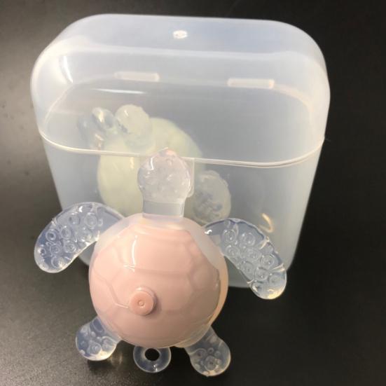 Turtle Teether Convenient No Burrs Easy To Grip