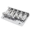 5 String Bass Bridge L-Shape Tailpiece for Electric Bass Guitar Replacement Parts Stable Tuning Durable Easy Install