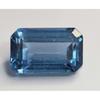 Natural Teal Blue Tourmaline 6-8 Ct Emerald Cut Certified Stunning Gemstone