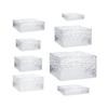 Acrylic Display Riser Box Table Stand Food Display Stand for Table Nesting Riser for Food Jewelry Collectibles Dessert Cake