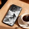 S-Snow Snowboard Ski Phone Case For Samsung S25,24,23,22,30,21,10,9,Ultra,Plus,Lite,FE Soft Black Case