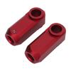 5Pcs/Set ATV Front Rear Lowering Drop Kit Aluminium Alloy Replacement for Raptor 350 660 700 Red