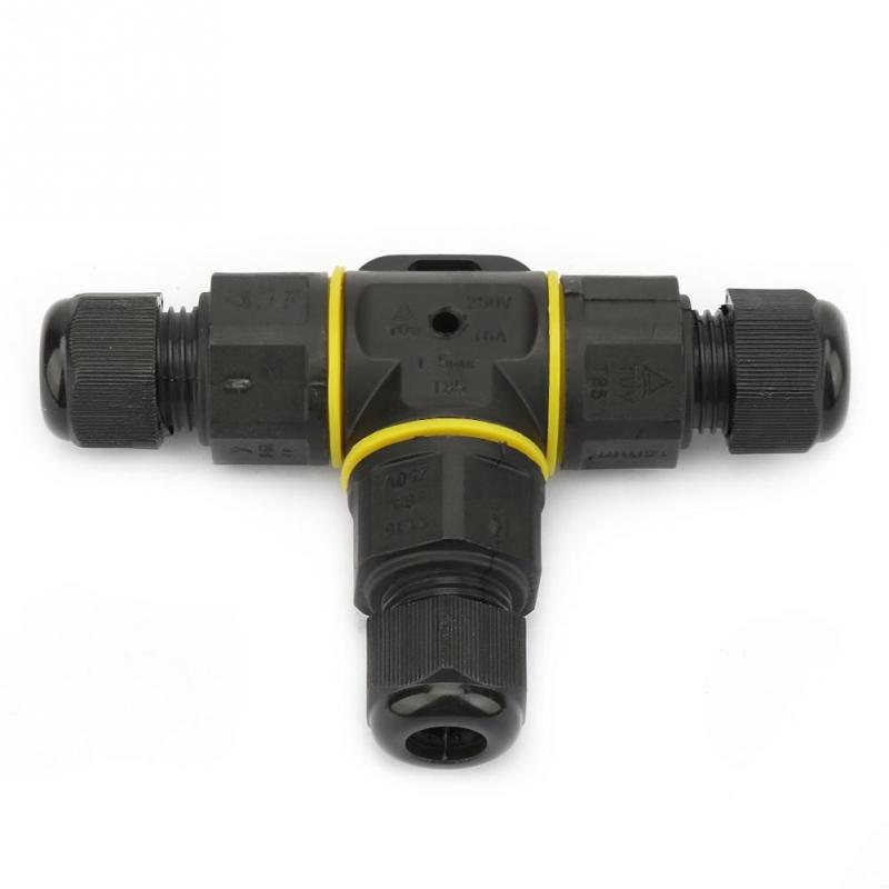 Buy IP68 Waterproof T shape 3 Pin Junction Box Underground Cable Sleeve buy-ip68-waterproof-t-shape-3-pin-junction-box-underground-cable-sleeve