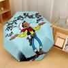 Lucky Luke Windproof Auto 8 Rib Folding Umbrella Portable Outdoor Parasol