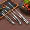 304 Roestvrij Staal Huishoudelijke Barbecue Klem BBQ Gereedschap Japans Brood Eten Steak Verlengde Keukengadget Buiten Accessoires