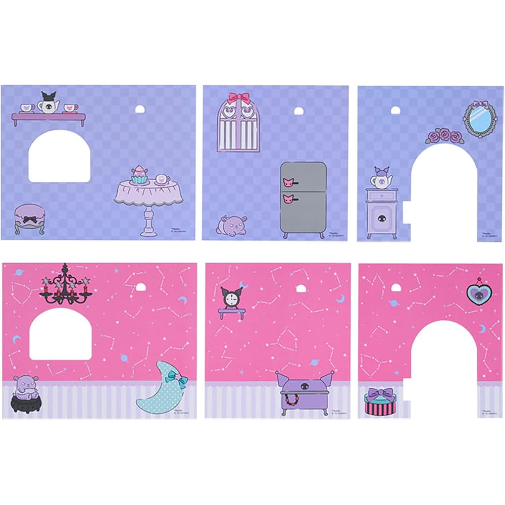 Sanrio My Melody & Kuromi Dollhouse ABS Plastic PVC Age 3 and Up Playset