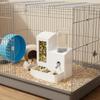 Large Capacity Automatic Hamster Feeder Leak Proof No Drip Pet Drinking Fountain Removable Plastic Pet Water Kettle