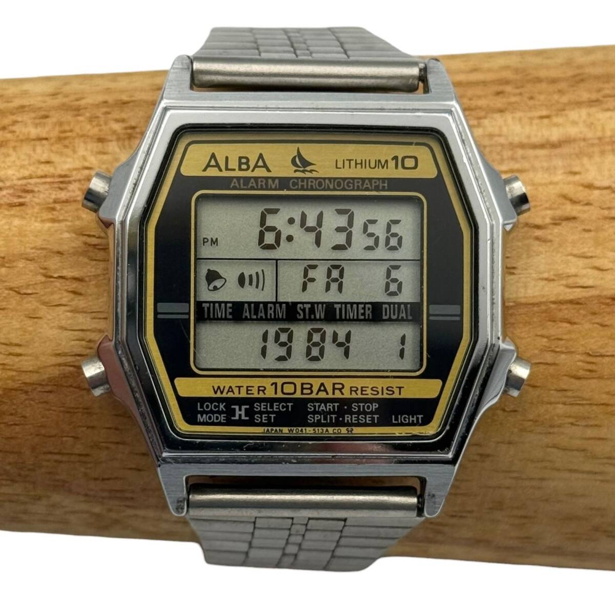 SEIKO Battery ALBA Quartz Digital Watch