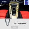 For Mercedes-Benz GT 15-18 C/R190 Car Interior Center Console Transparent TPU Protective Film Anti-scratch Repair Film Refit