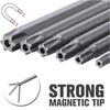 11PCS 1/4" Hex Bits Driver Tamper Proof Security Drill Magnetic Bit Set Torx Screwdriver Flat Head F1FC High Quality 50/100mm