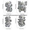 Creative Outdoor Courtyard Resin Cartoon Dragon Ornaments