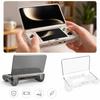 AYN Thor Handheld Console Case Clear TPU Soft Protective Cover Slim Anti Slip Shell with Precise Cutouts for Daily Gaming