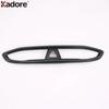 For Hyundai Santa Fe    Carbon Fiber Car Front Center Air Condition Vent Outlet Cover Trim Interior Accessories