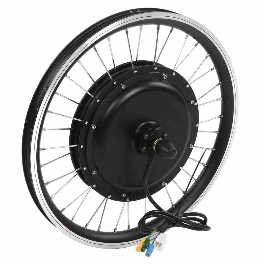 20 hüvelykes elektromos kerékpár átalakító készlet 48V 1000W hátsó kerékmotor készlet 30A vezérlővel LCD