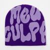 High Quality Head Wear Skull Caps for Men Women Patch Logo Soft Ski Knit Thick Skull Cap Winter Hats Warm Cuffed Beanie