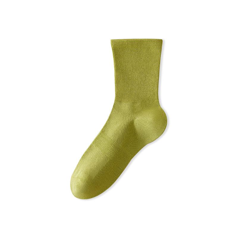 Women's Autumn Anti-bacterial Anti Odor Breathable Sweat Absorbing Loose Tube Socks