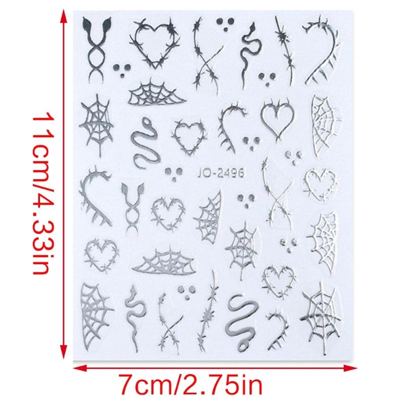 Intricate Nail Stickers Versatile Effortless Application and Removal Catering To Nail Enthusiasts and Trendsetters