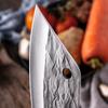Forged Boning Knife Butcher Knife Kitchen Stainless Steel Meat Chopping Knife Serbian Chef Slicing Cutter Knife Cooking Tools