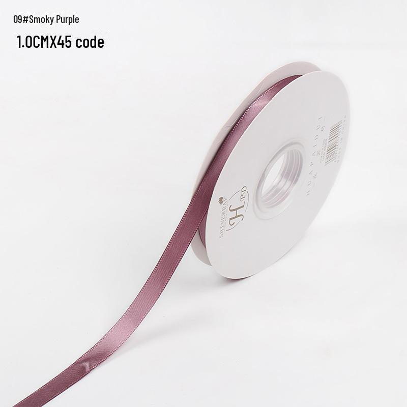 Bright Polyester Ribbon for Flower Packaging and DIY Gifts