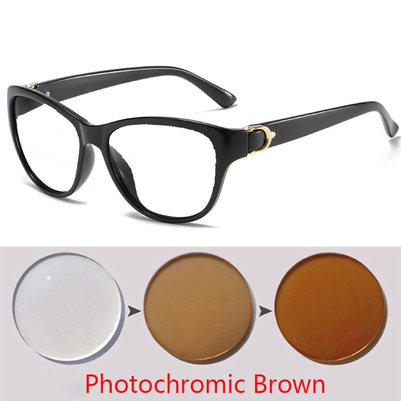 Luxury Brand Design Cat Eye Polarized Sunglasses Men Women Lady Elegant Sun Glasses Driving Eyewear -0.5 -0.75 -1.0 To -6.0