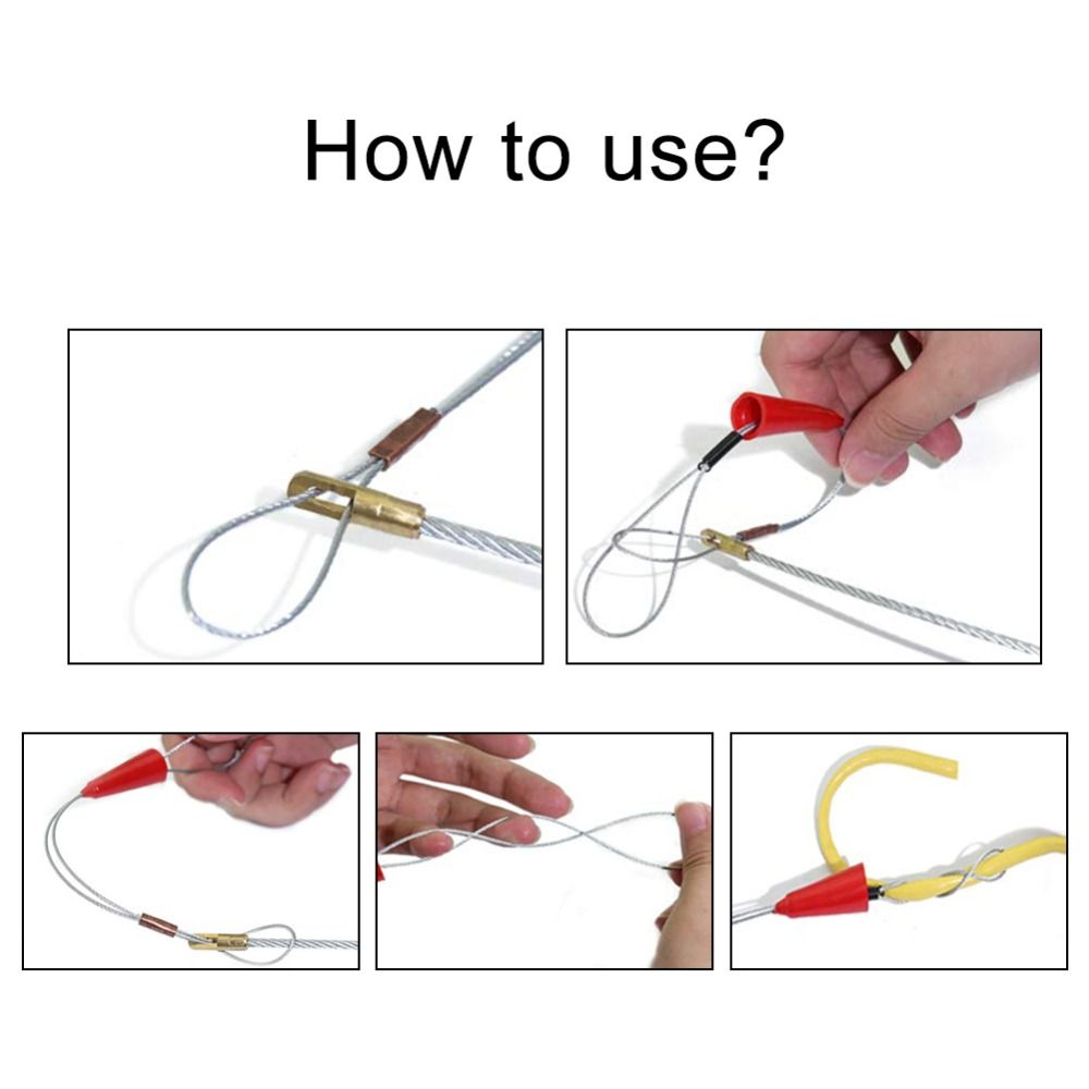 Durable Wire Traction Wire Puller Accessories Cable Tightener Cable Puller Fastening Wire Grip Fish Tape Fastener