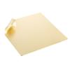 Aluminum Alloy Dessert Cake Plate Rust-proof Rolled Hem Design Dining Plate Serving Platter Bread Tray Jewelry Display Tray
