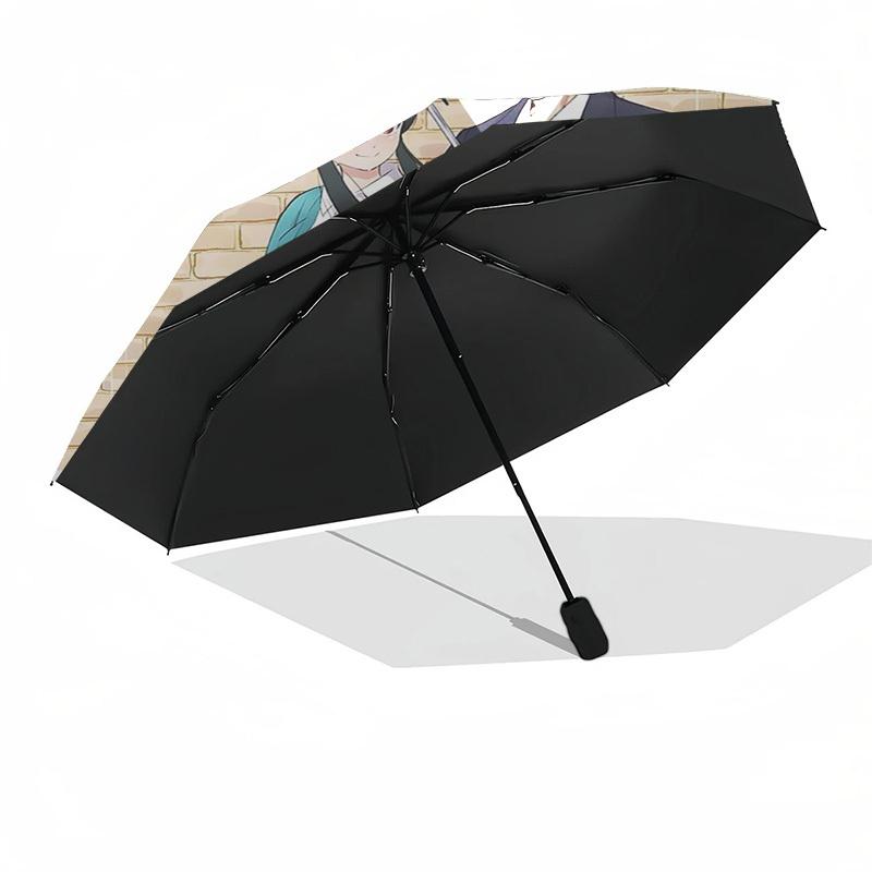 1pc Adventure Umbrella Set, Automatic Open Transparent Umbrella with Cute Anime Characters for Fans, Travelers, Daily Use, Gift Idea.I059