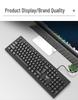 Wired Membrane Keyboard 618USB for Desktop - Lightweight, Versatile for Office and Home Use