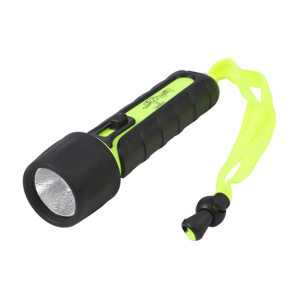 Torch Diving Flashlight Lantern Light PC+TPE Portable