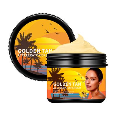 Tanning Accelerator Cream Tanning Cream For Sunbeds And Outdoors Suitable For Dark Skin Tones