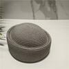Retro Style Painter Beret Artistic Design Woven Straw Hat Elegant Straw Sun Hat  Women