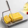 Cheese Slicer Board With Metal Blade Stainless Steel Cheese Cutter With Scale Incisive Cheese Slicer With Wood Handle Knife Fork