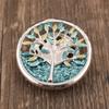 Luxury Hot Sale Round Hollow Enamel Color Tree of Life Magnetic Buckle Brooch Ladies Simple Premium Magnetic Corsage