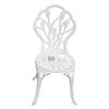 Luxury Cast Aluminum Outdoor Dining Table and Chairs Set for Garden or Balcony