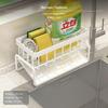 Stainless Steel Kitchen Sink Rack, Drain Organizer, Multifunctional Countertop Holder, Cloth Drying