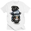 Cool Motorcycle Dog T Shirt Fun Animal Dog Custom Graphic T-shirt  T Shirt for Men Women  Casual Clothing Tees Tops  Ropa Hombre