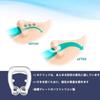 Anti-Snoring Device, Snoring Nose Clip, Magnetic Nasal Breathing Clip, Sleep Aid (Set of 4), Washable, Includes Case, L11