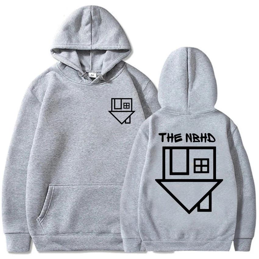 2025women and Men Clothes The Neighbourhood Band Printing Sweatshirts Unisex Streetwear Winter Soft Comfortable Hooded Pullovers