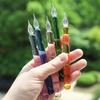 129mm Bunter Neuer Glas-Tauchstift Kunst-Signierstift Studentische Kreative Schreibwaren Malerei Verzierung Geschenk Tauchstifte