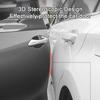 3D Silicone  Anti-collision Strip Car Door Edge Guard with Strong Adhesive Tape Scratch Proof Bumper Strip Protector  for Mirror & Body Side