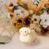 Handmade Wooden Lamb ornaments Animal Keyring Decorative For key Backpacks Gift
