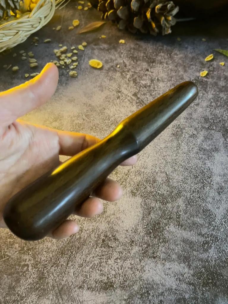 Bubu Ohana Tok Sen 3-Piece Set for Traditional Thai Massage: Khon, Lim, Mallet, and Stake (3 pieces)