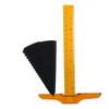 Stainless Steel Metal Rubber Door Wedge Black Large Door Stop  For Bottom of Door