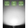 GU10 LED Lampen Koel Wit 6000K, 7W 350LM, 50W Halogeen Equivalent, Niet Dimbaar, 120 Graden Bundelhoek, AC 220-245V, Pak van 10