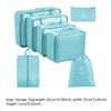Packing Cubes for Suitcase Luggage Organizers Camping Travelling 7 Piece Beige
