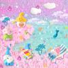 LAWOHO 6 Pack Mermaid Gnomes Slimes, Pink & Blue Slime Kit for Kids with Cloud, Clear, Butter & Water Slime, Fluffy Slime Party Favors, Slime Kits for