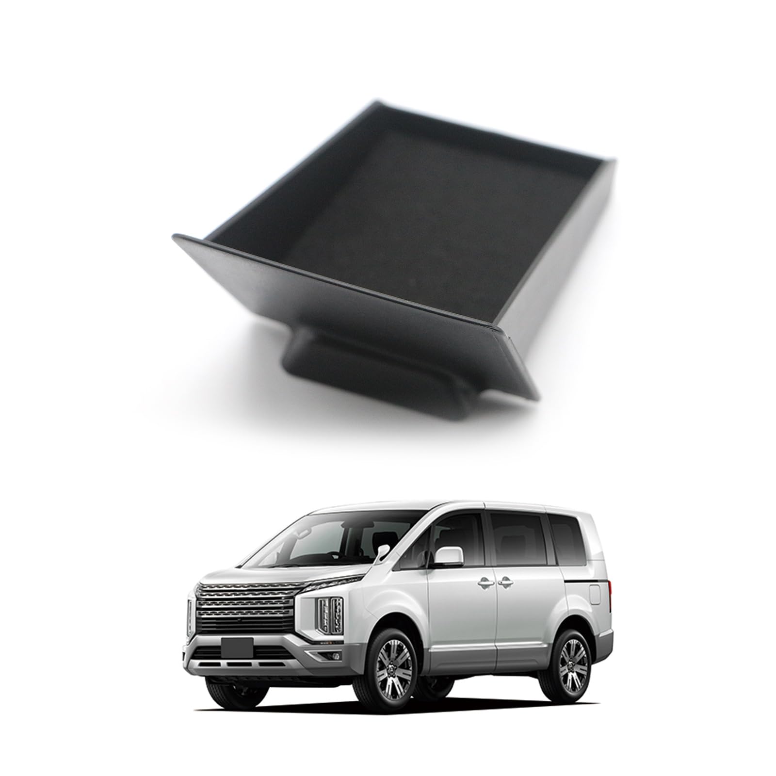 

Крышка-органайзер Kasinfly для приборной панели Delica D5, для мелких предметов, центральная консоль, внутренний тюнинг, выдвижная панель приборов - Отделение,
